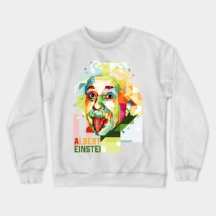 Albert Einstein POP ART Crewneck Sweatshirt